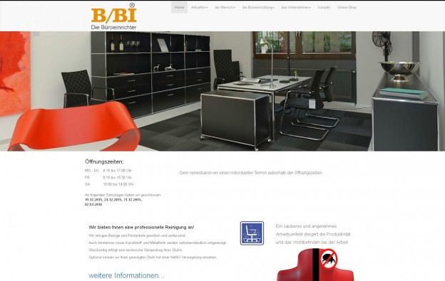 Relaunch B/BI – Die Büroeinrichter